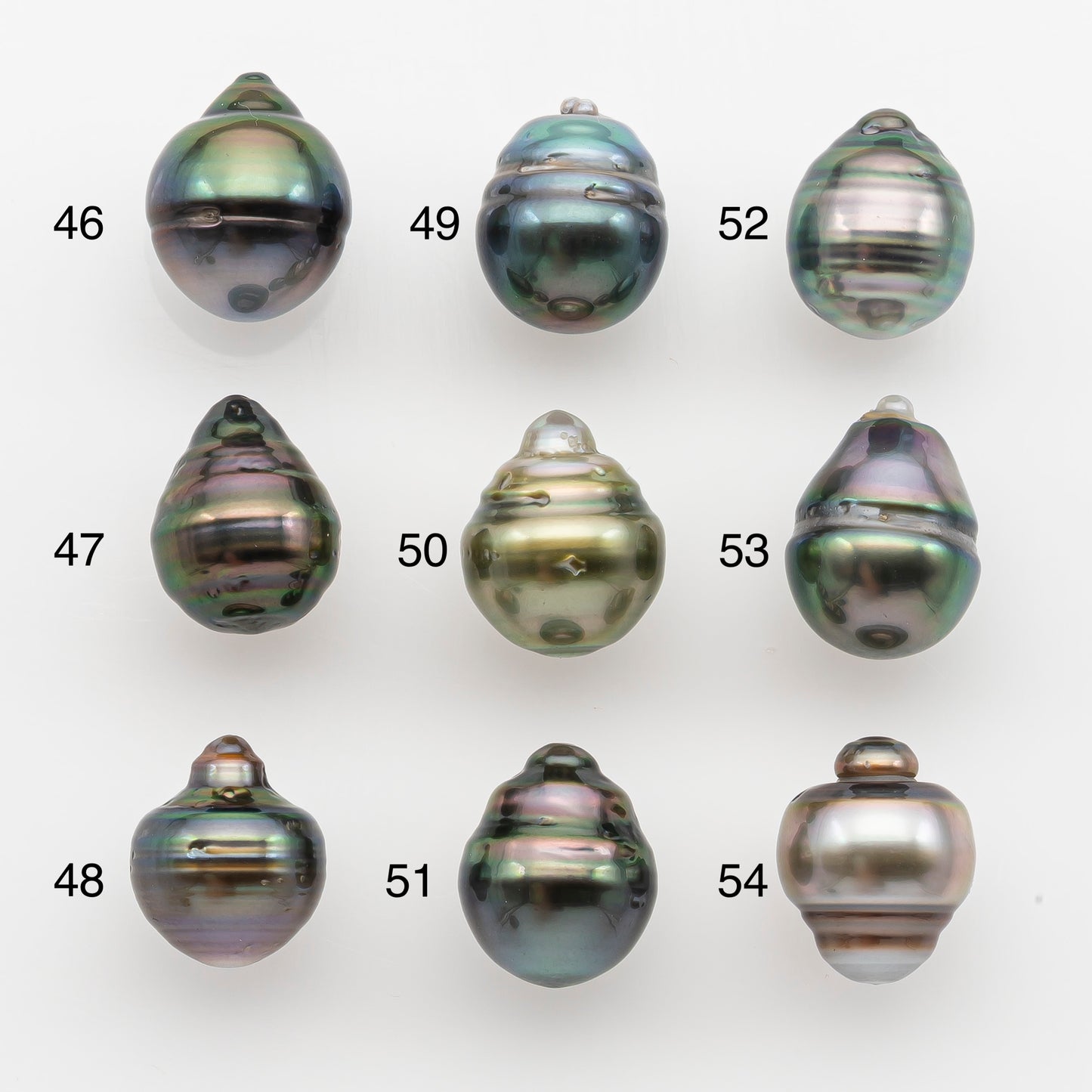 10-11mm Tahitian Pearl, Loose Undrilled with High Luster and for Jewelry Making, SKU # 2749TH
