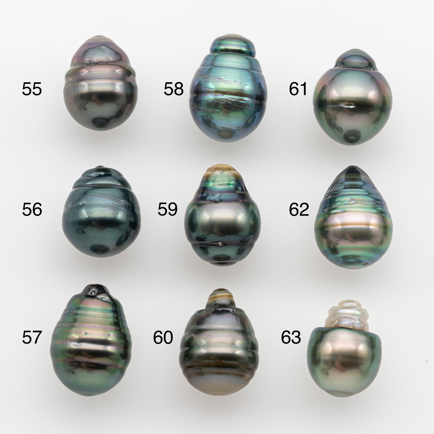 10-11mm Tahitian Pearl, Loose Undrilled with High Luster and for Jewelry Making, SKU # 2749TH