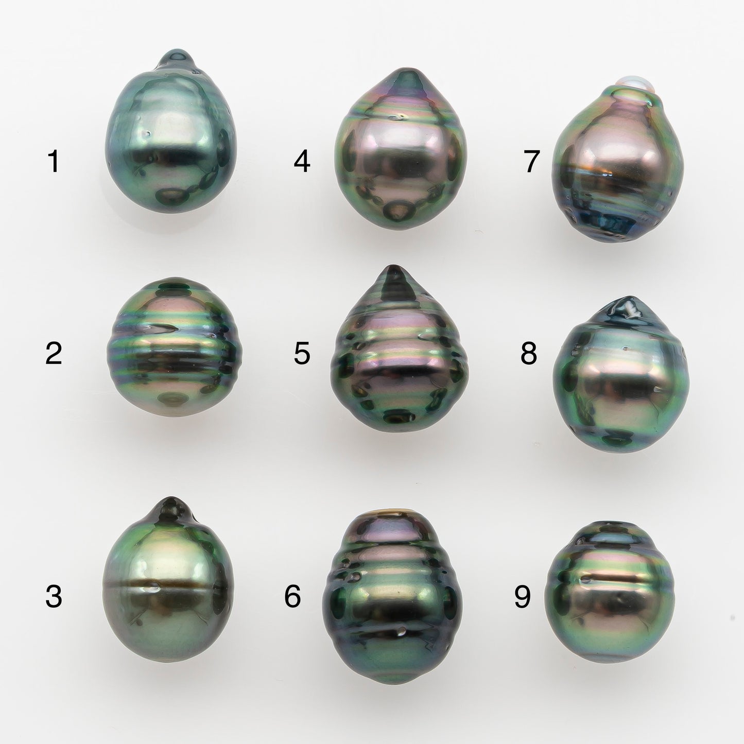 10-11mm Tahitian Pearl, Loose Undrilled with High Luster and for Jewelry Making, SKU # 2750TH