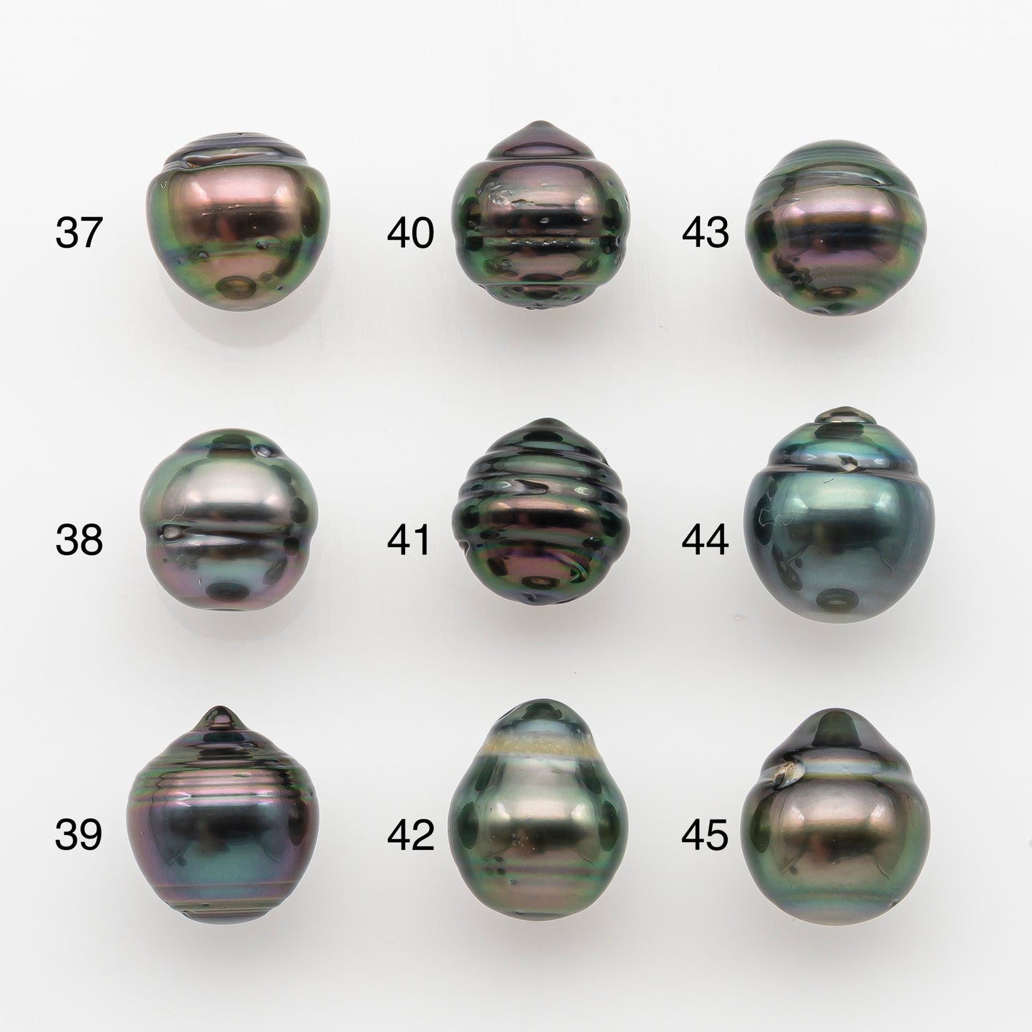 10-11mm Tahitian Pearl, Loose Undrilled with High Luster and for Jewelry Making, SKU # 2750TH