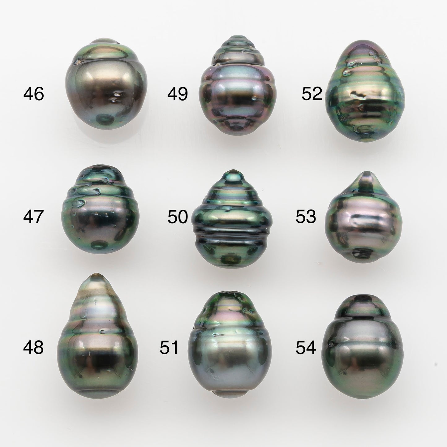 10-11mm Tahitian Pearl, Loose Undrilled with High Luster and for Jewelry Making, SKU # 2750TH