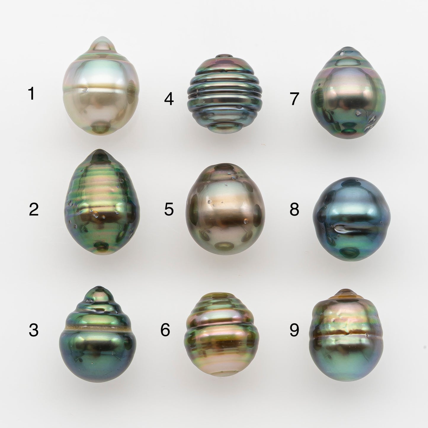 10-11mm Tahitian Pearl, Loose Undrilled with High Luster and for Jewelry Making, SKU # 2751TH