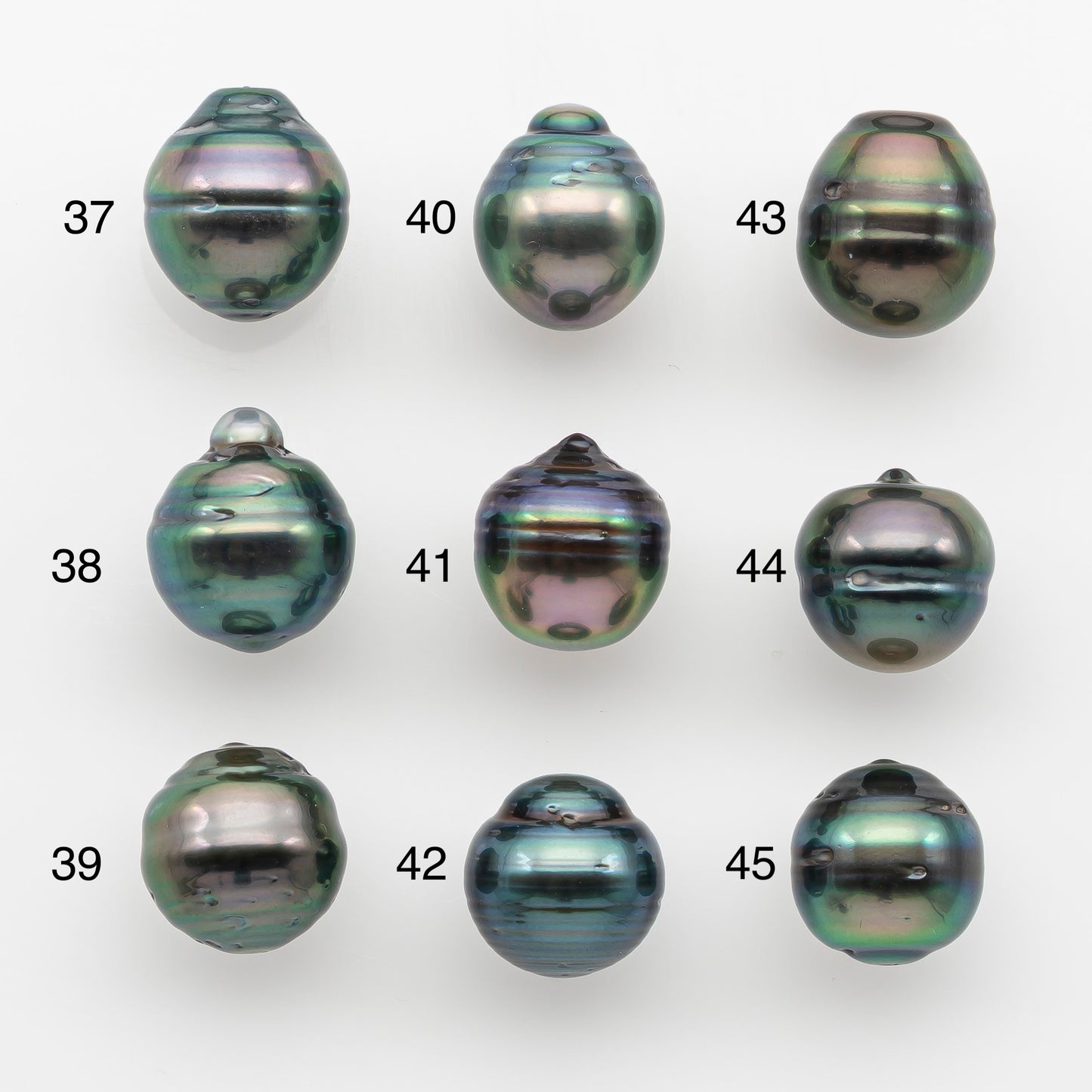 10-11mm Tahitian Pearl, Loose Undrilled with High Luster and for Jewelry Making, SKU # 2751TH