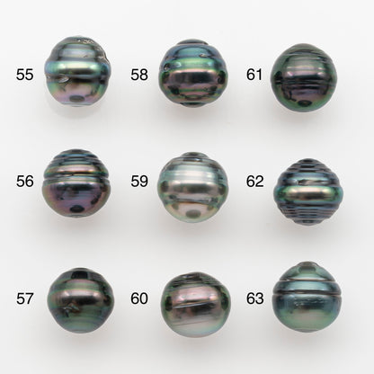 10-11mm Tahitian Pearl, Loose Undrilled with High Luster and for Jewelry Making, SKU # 2751TH