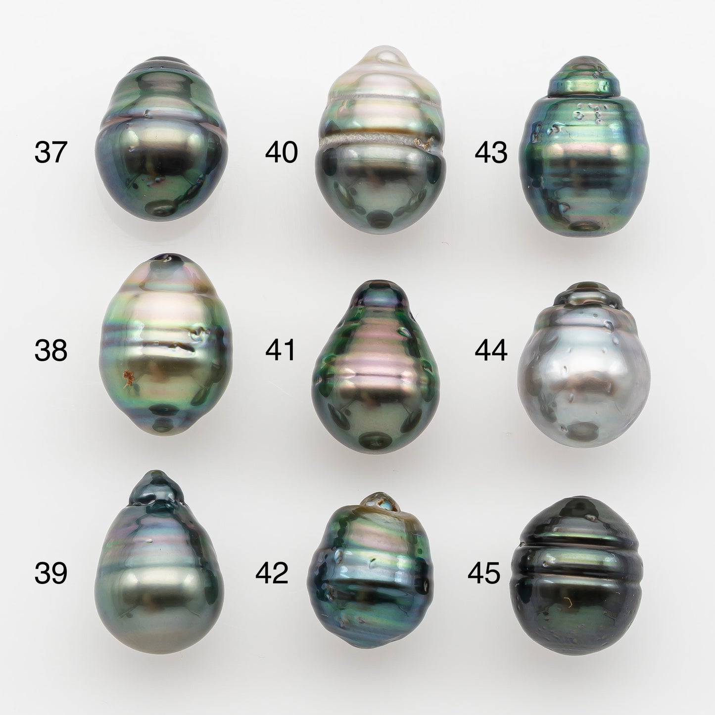 10-11mm Tahitian Pearl, Loose Undrilled with High Luster and for Jewelry Making, SKU # 2752TH