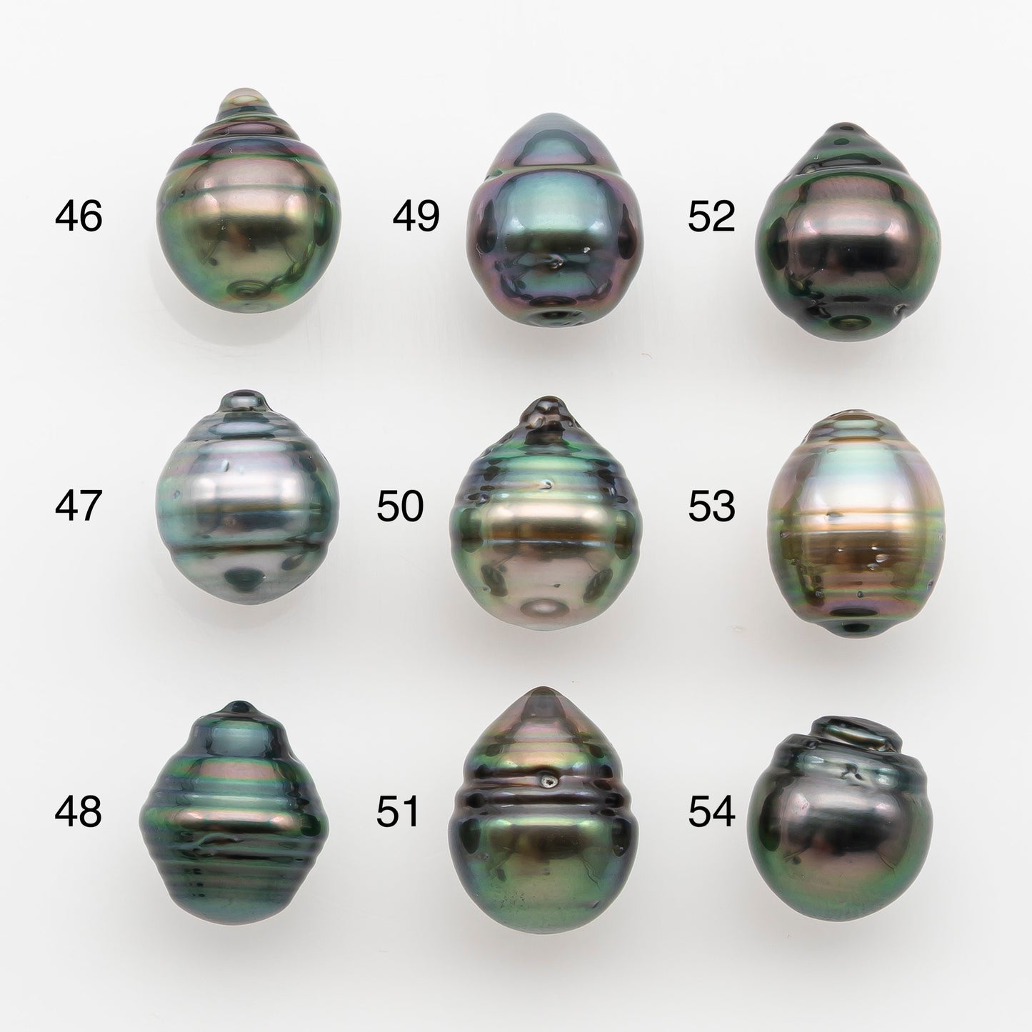 10-11mm Tahitian Pearl, Loose Undrilled with High Luster and for Jewelry Making, SKU # 2752TH