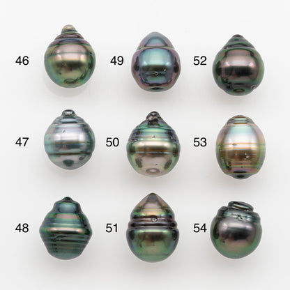 10-11mm Tahitian Pearl, Loose Undrilled with High Luster and for Jewelry Making, SKU # 2752TH