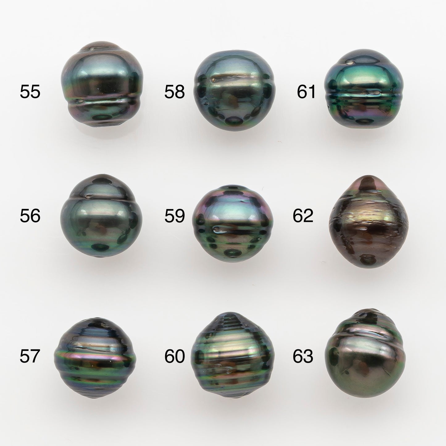 10-11mm Tahitian Pearl, Loose Undrilled with High Luster and for Jewelry Making, SKU # 2752TH
