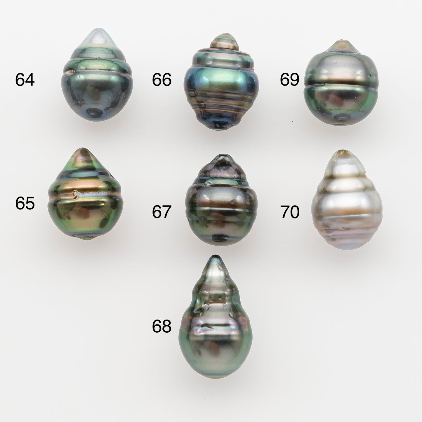 10-11mm Tahitian Pearl, Loose Undrilled with High Luster and for Jewelry Making, SKU # 2752TH