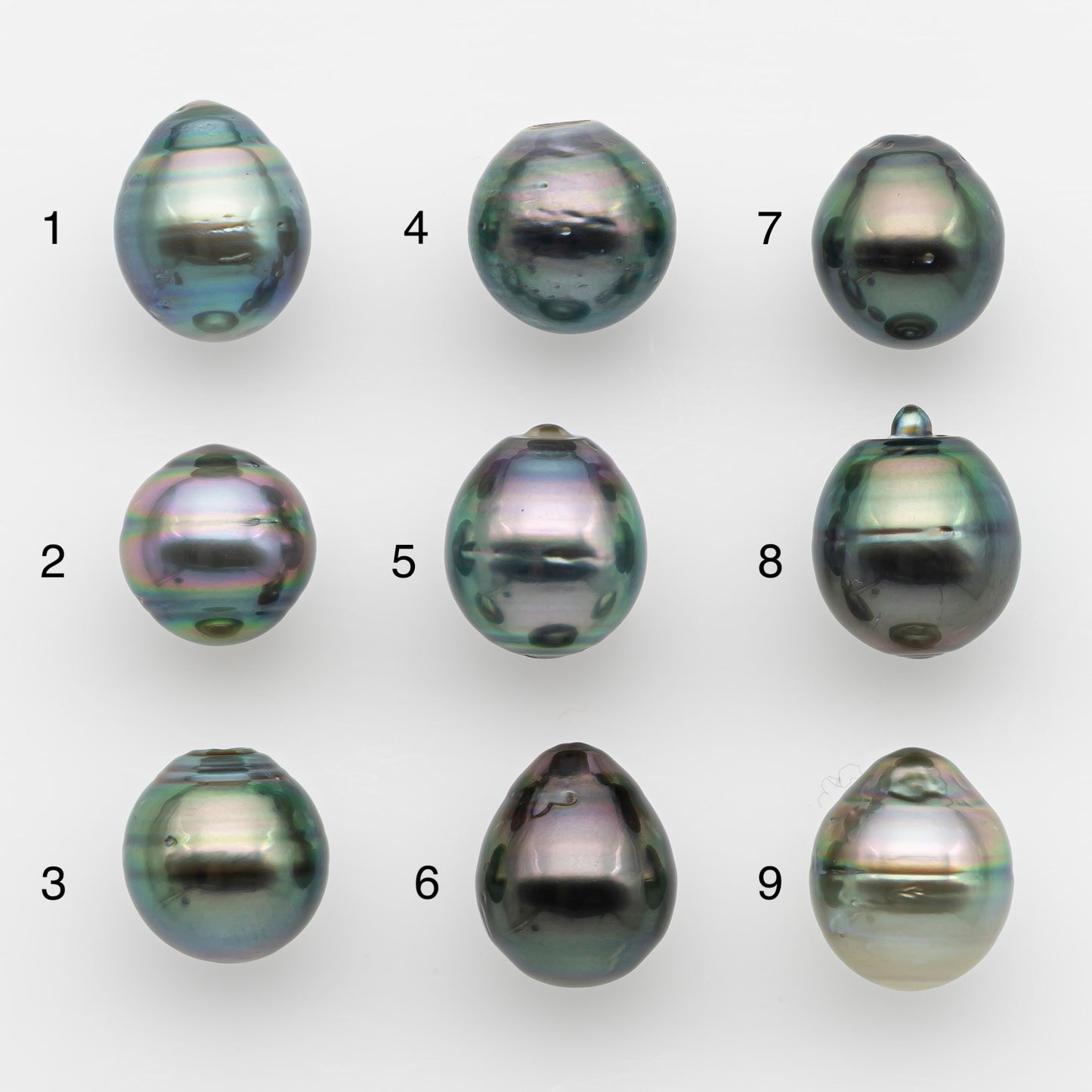 11-12mm Tahitian Pearl, Loose Undrilled with High Luster and for Jewelry Making, SKU # 2757TH