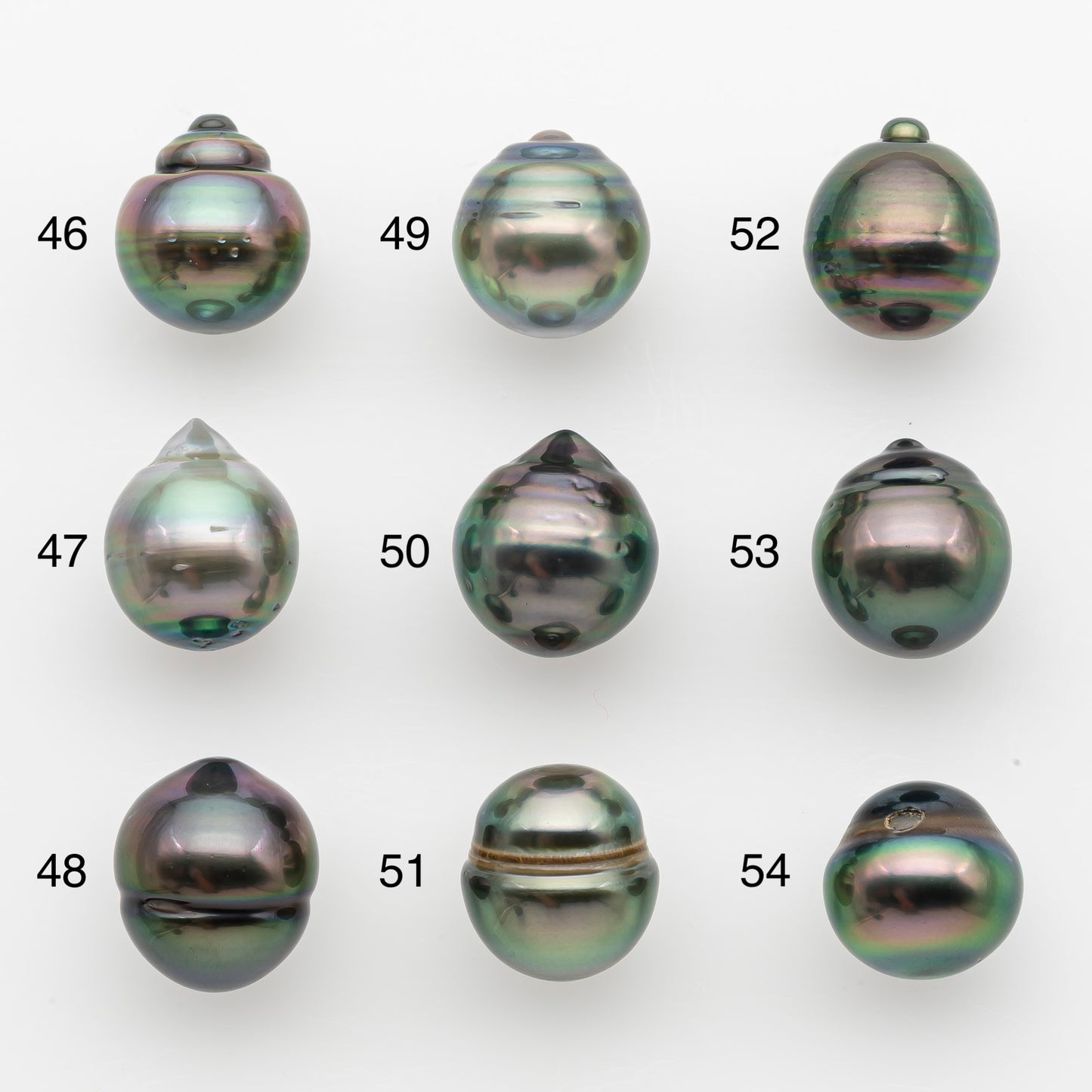 11-12mm Tahitian Pearl, Loose Undrilled with High Luster and for Jewelry Making, SKU # 2757TH