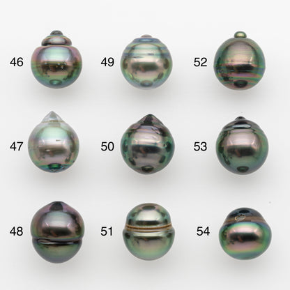 11-12mm Tahitian Pearl, Loose Undrilled with High Luster and for Jewelry Making, SKU # 2757TH