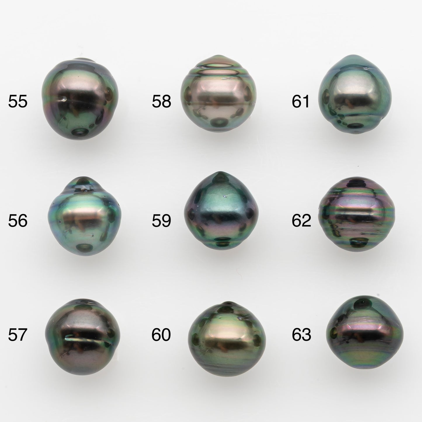11-12mm Tahitian Pearl, Loose Undrilled with High Luster and for Jewelry Making, SKU # 2757TH