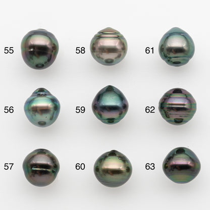 11-12mm Tahitian Pearl, Loose Undrilled with High Luster and for Jewelry Making, SKU # 2757TH