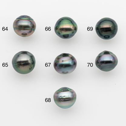 11-12mm Tahitian Pearl, Loose Undrilled with High Luster and for Jewelry Making, SKU # 2757TH