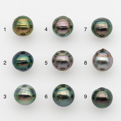 11-12mm Tahitian Pearl, Loose Undrilled with High Luster and for Jewelry Making, SKU # 2758TH