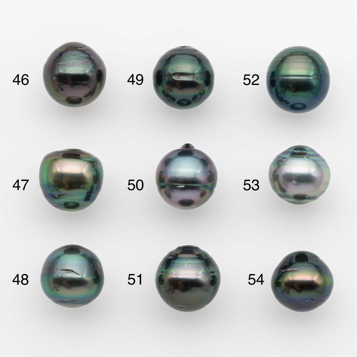 11-12mm Tahitian Pearl, Loose Undrilled with High Luster and for Jewelry Making, SKU # 2758TH