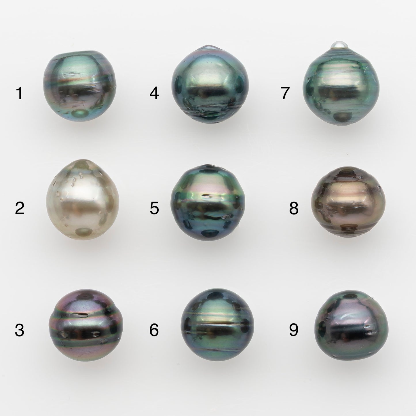 11-12mm Tahitian Pearl, Loose Undrilled with High Luster and for Jewelry Making, SKU # 2759TH