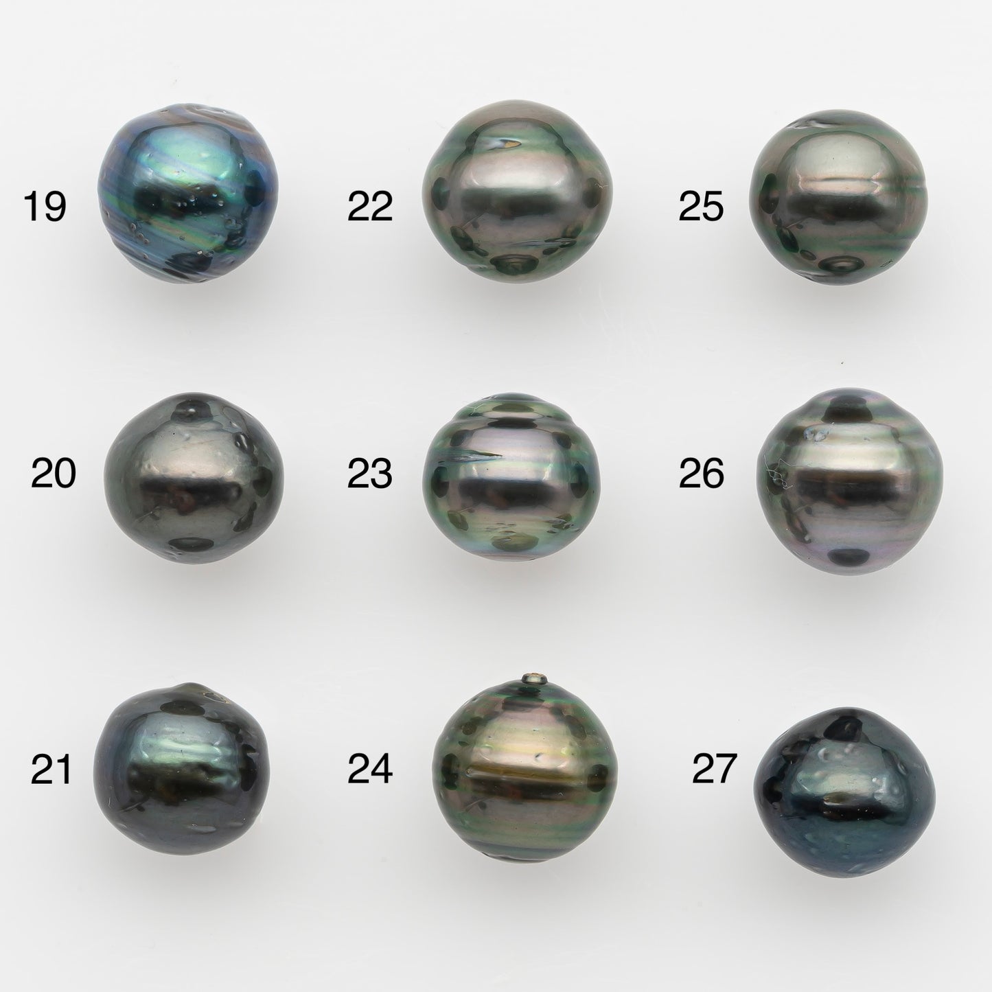 11-12mm Tahitian Pearl, Loose Undrilled with High Luster and for Jewelry Making, SKU # 2759TH