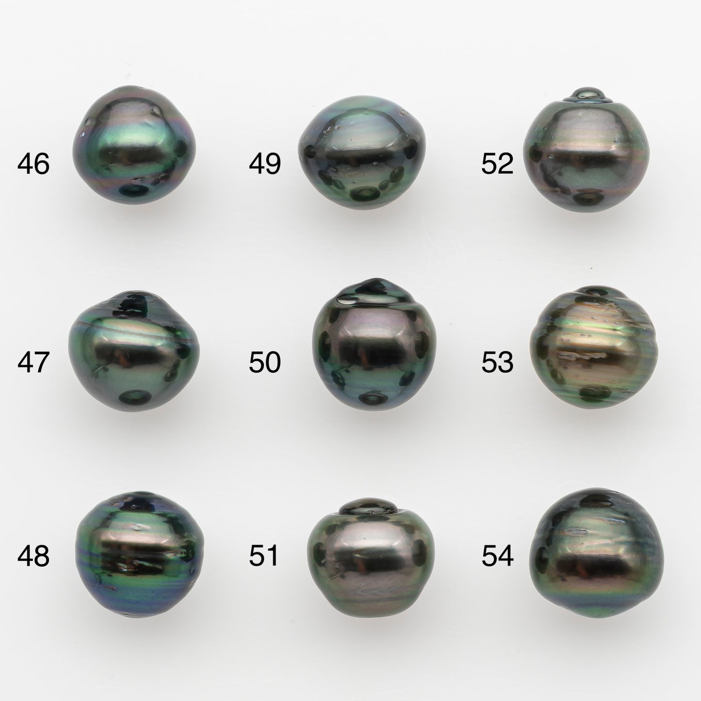 11-12mm Tahitian Pearl, Loose Undrilled with High Luster and for Jewelry Making, SKU # 2759TH