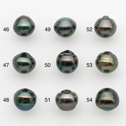 11-12mm Tahitian Pearl, Loose Undrilled with High Luster and for Jewelry Making, SKU # 2759TH