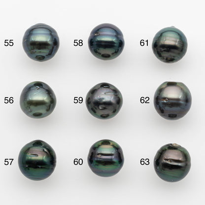 11-12mm Tahitian Pearl, Loose Undrilled with High Luster and for Jewelry Making, SKU # 2759TH