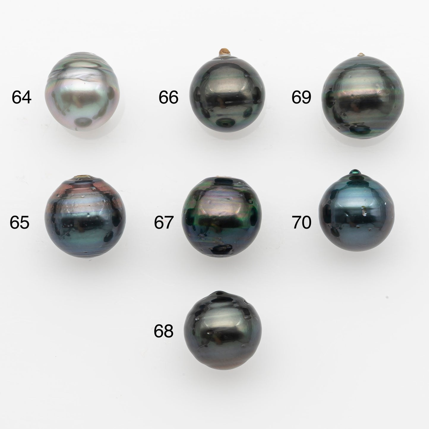 11-12mm Tahitian Pearl, Loose Undrilled with High Luster and for Jewelry Making, SKU # 2759TH