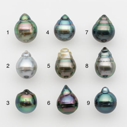 11-12mm Tahitian Pearl, Loose Undrilled with High Luster and for Jewelry Making, SKU # 2760TH