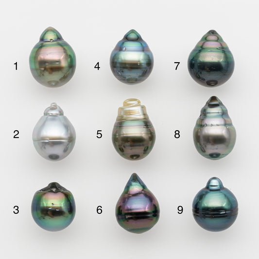 11-12mm Tahitian Pearl, Loose Undrilled with High Luster and for Jewelry Making, SKU # 2760TH