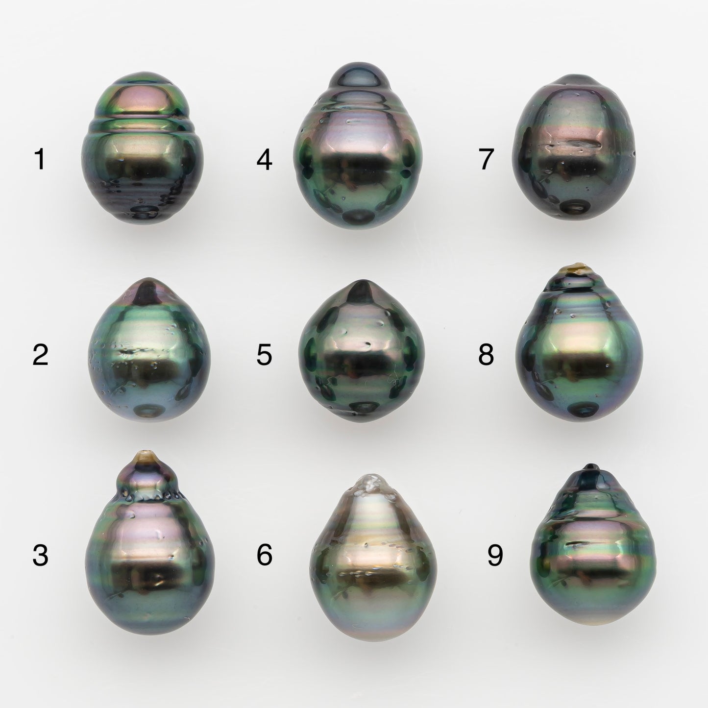 11-12mm Tahitian Pearl, Loose Undrilled with High Luster and for Jewelry Making, SKU # 2761TH