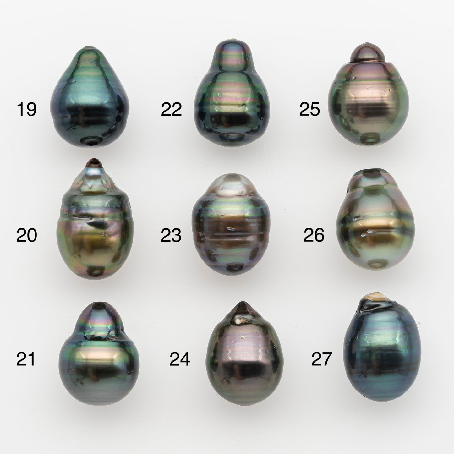 11-12mm Tahitian Pearl, Loose Undrilled with High Luster and for Jewelry Making, SKU # 2761TH
