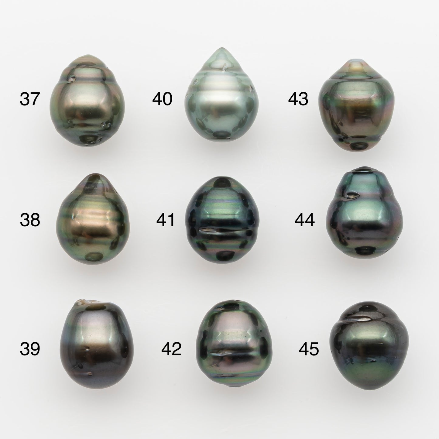 11-12mm Tahitian Pearl, Loose Undrilled with High Luster and for Jewelry Making, SKU # 2761TH