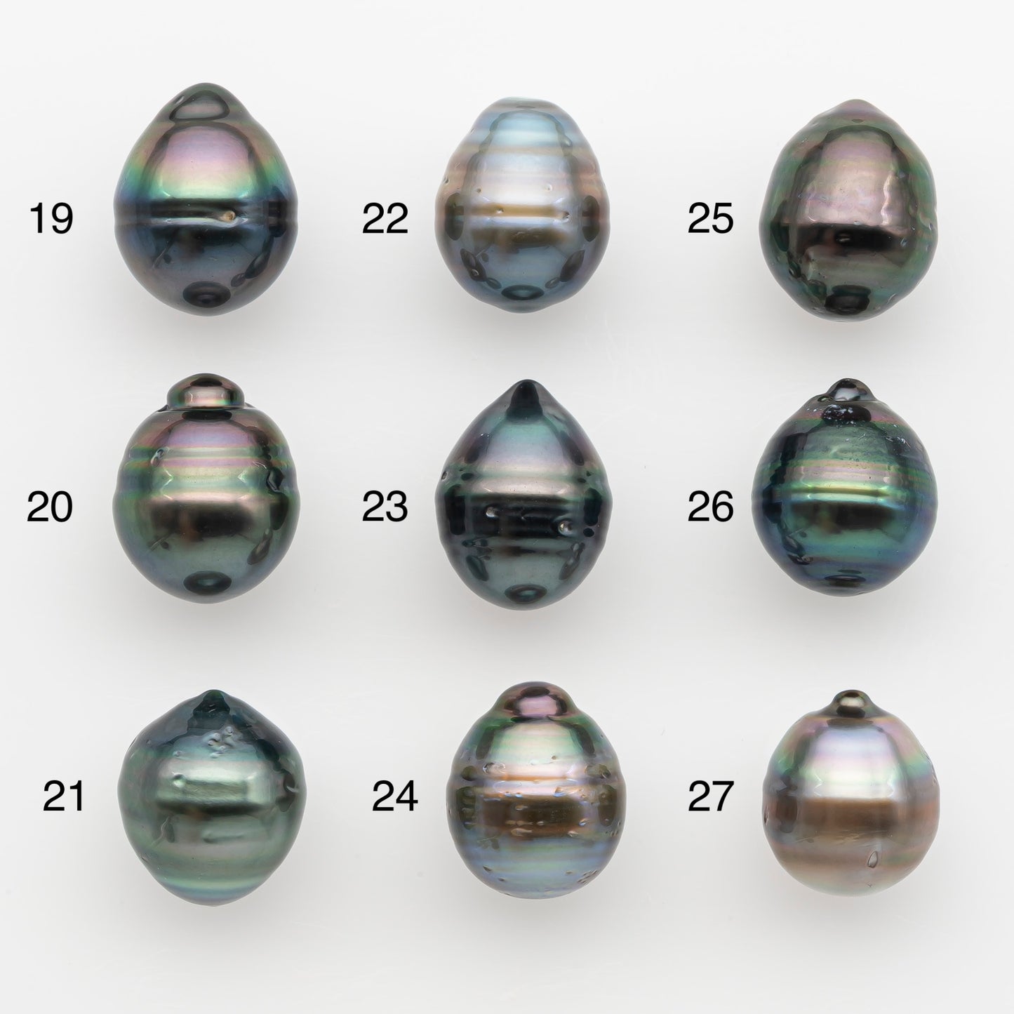 11-12mm Tahitian Pearl, Loose Undrilled with High Luster and for Jewelry Making, SKU # 2762TH