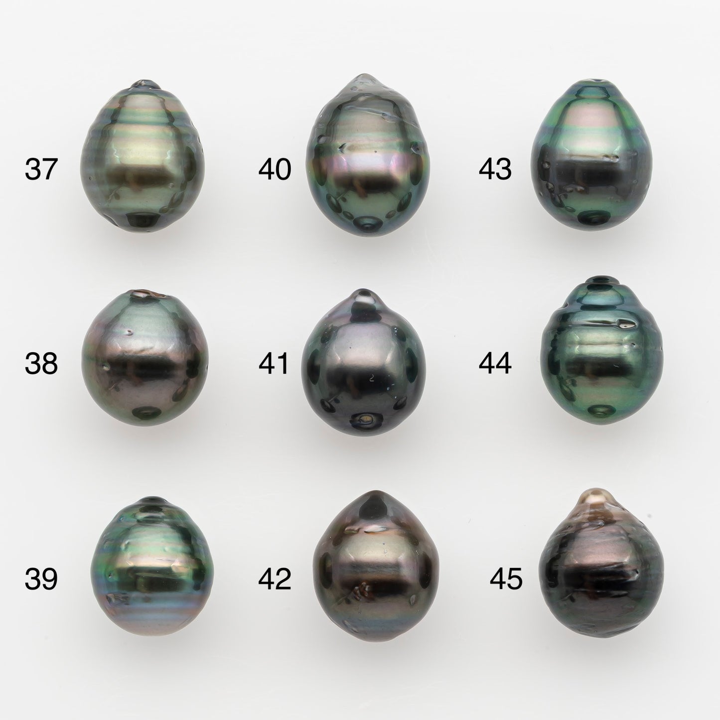 11-12mm Tahitian Pearl, Loose Undrilled with High Luster and for Jewelry Making, SKU # 2762TH