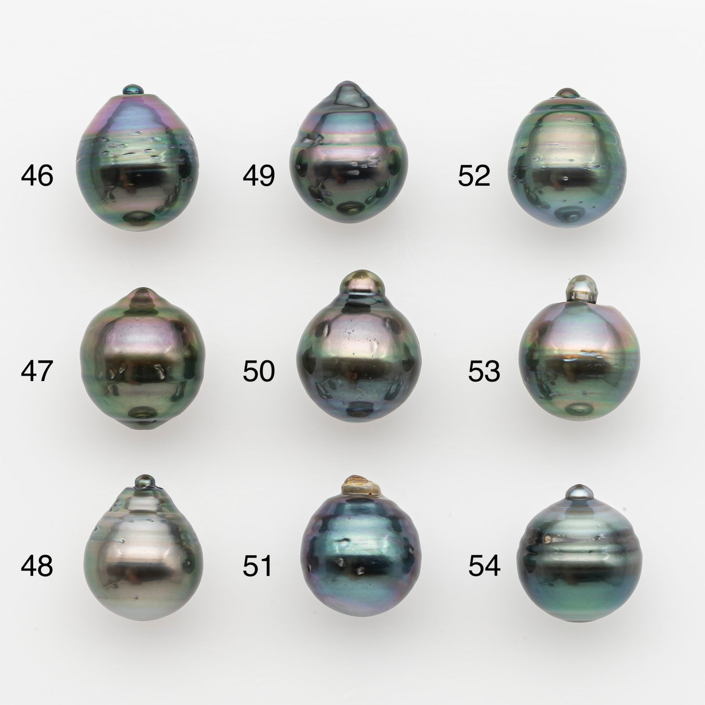 11-12mm Tahitian Pearl, Loose Undrilled with High Luster and for Jewelry Making, SKU # 2762TH