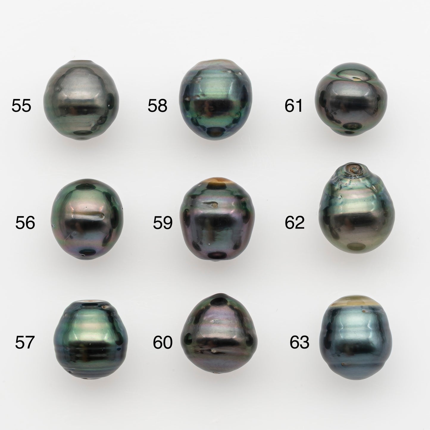 11-12mm Tahitian Pearl, Loose Undrilled with High Luster and for Jewelry Making, SKU # 2762TH