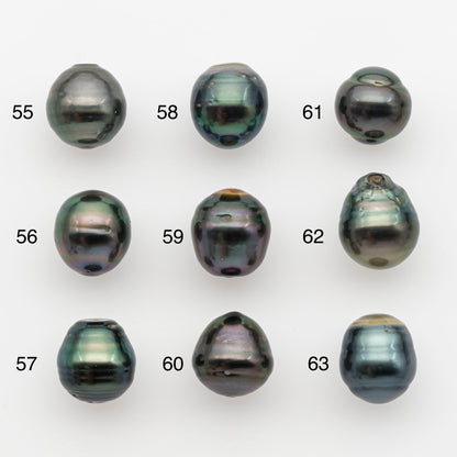11-12mm Tahitian Pearl, Loose Undrilled with High Luster and for Jewelry Making, SKU # 2762TH