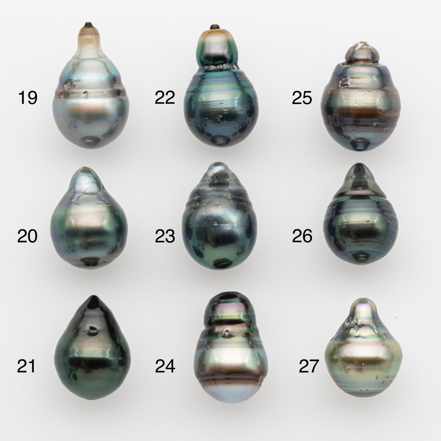 11-12mm Tahitian Pearl, Loose Undrilled with High Luster and for Jewelry Making, SKU # 2763TH