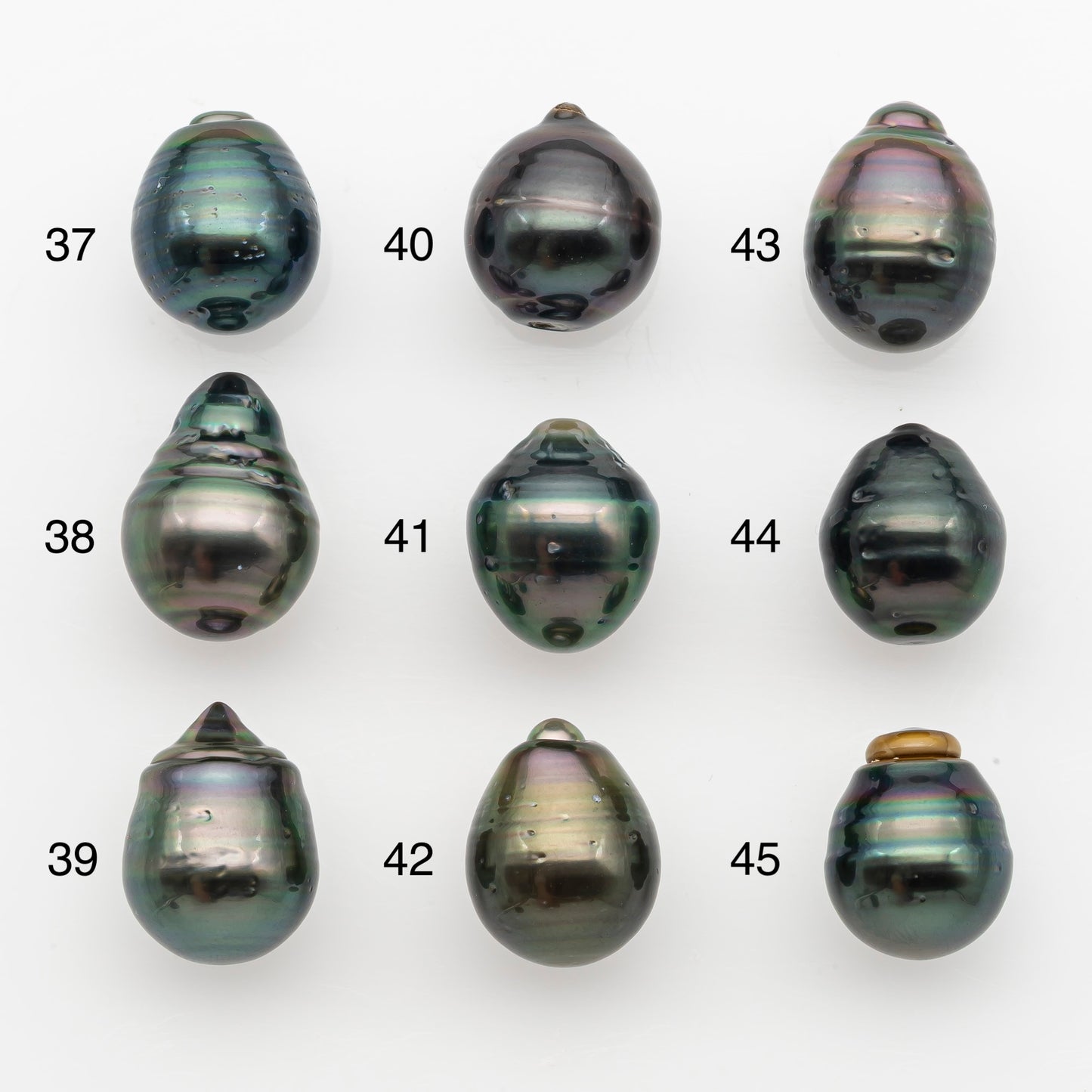 11-12mm Tahitian Pearl, Loose Undrilled with High Luster and for Jewelry Making, SKU # 2763TH