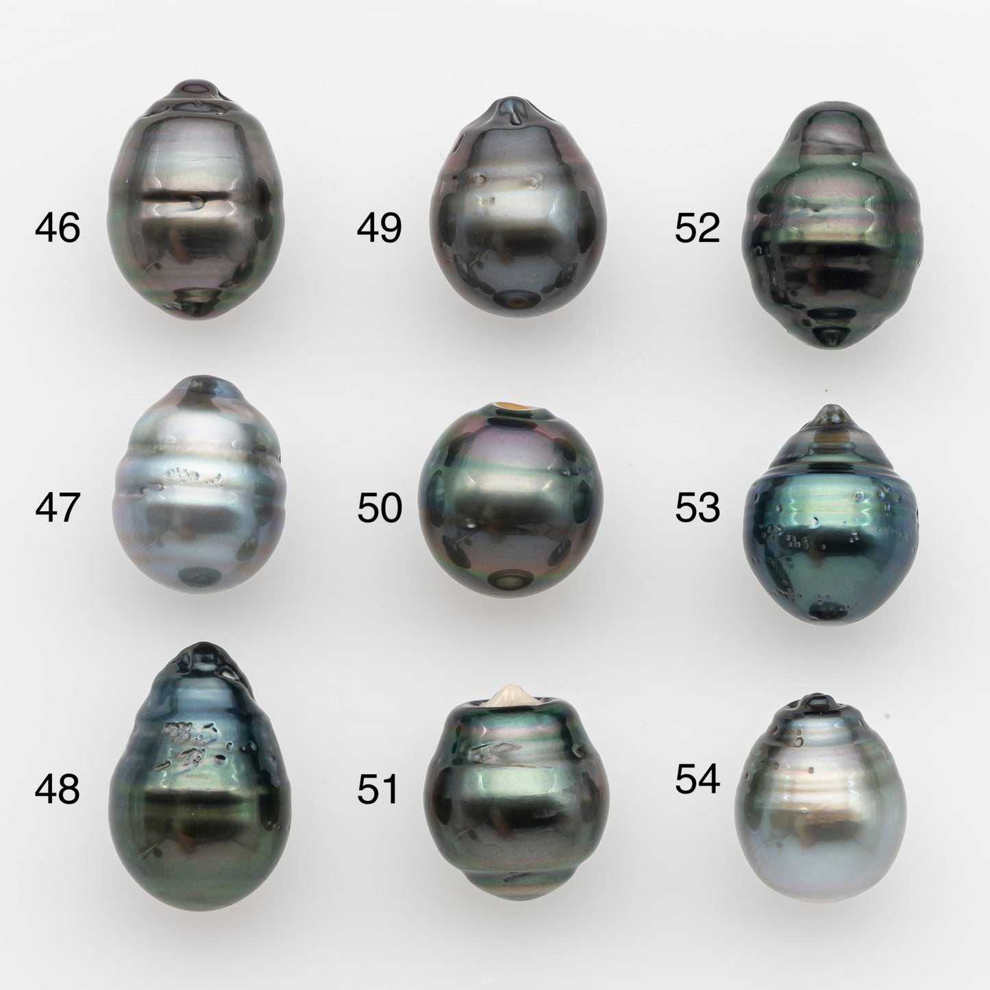11-12mm Tahitian Pearl, Loose Undrilled with High Luster and for Jewelry Making, SKU # 2763TH