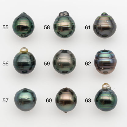 11-12mm Tahitian Pearl, Loose Undrilled with High Luster and for Jewelry Making, SKU # 2763TH