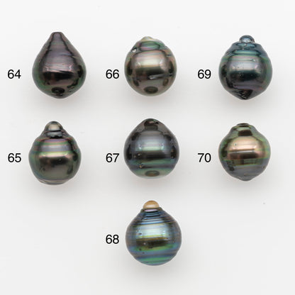 11-12mm Tahitian Pearl, Loose Undrilled with High Luster and for Jewelry Making, SKU # 2763TH
