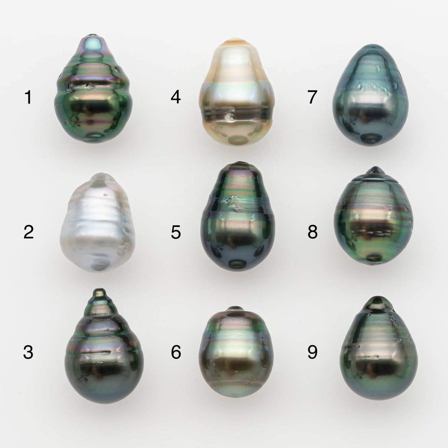 11-12mm Tahitian Pearl, Loose Undrilled with High Luster and for Jewelry Making, SKU # 2764TH