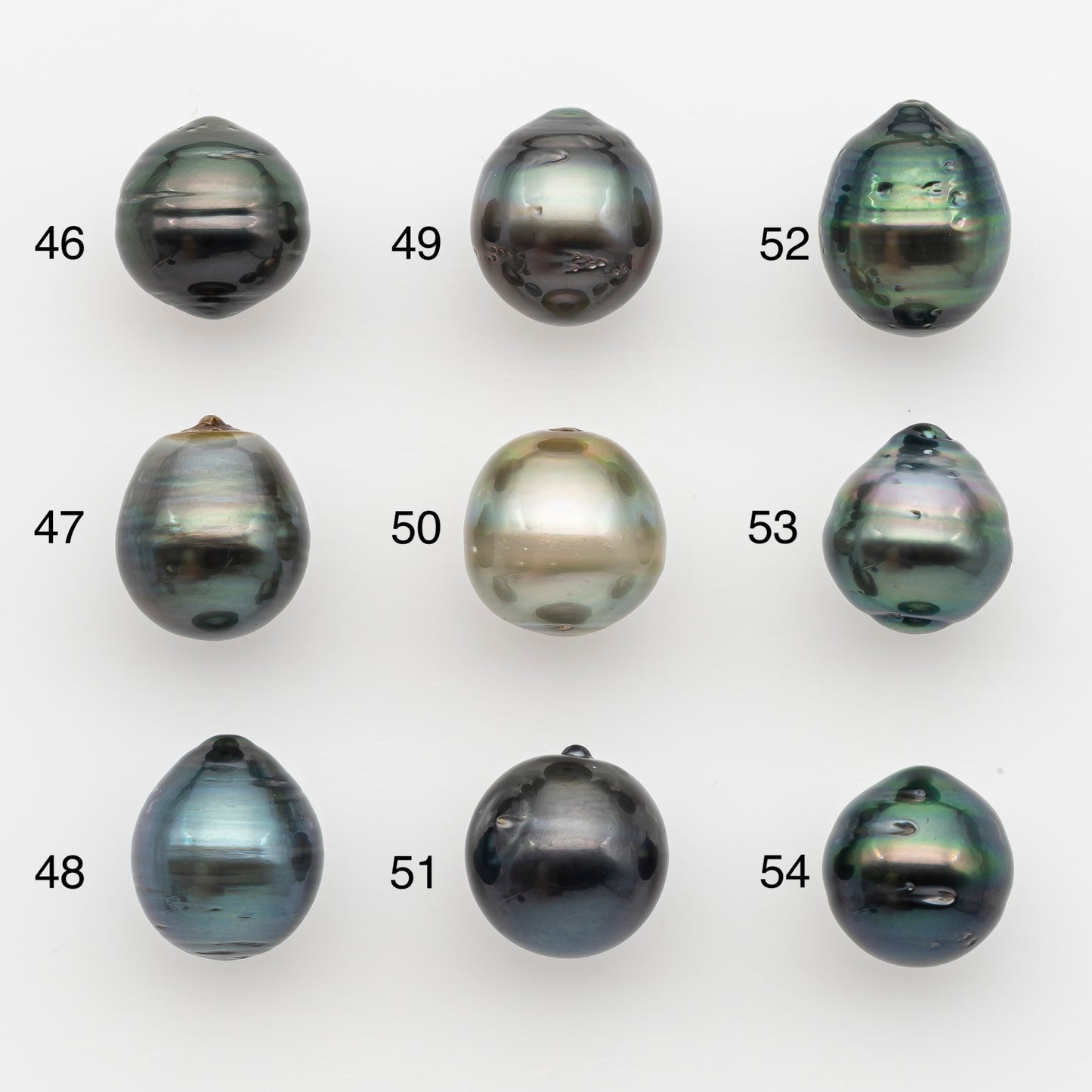 11-12mm Tahitian Pearl, Loose Undrilled with High Luster and for Jewelry Making, SKU # 2764TH