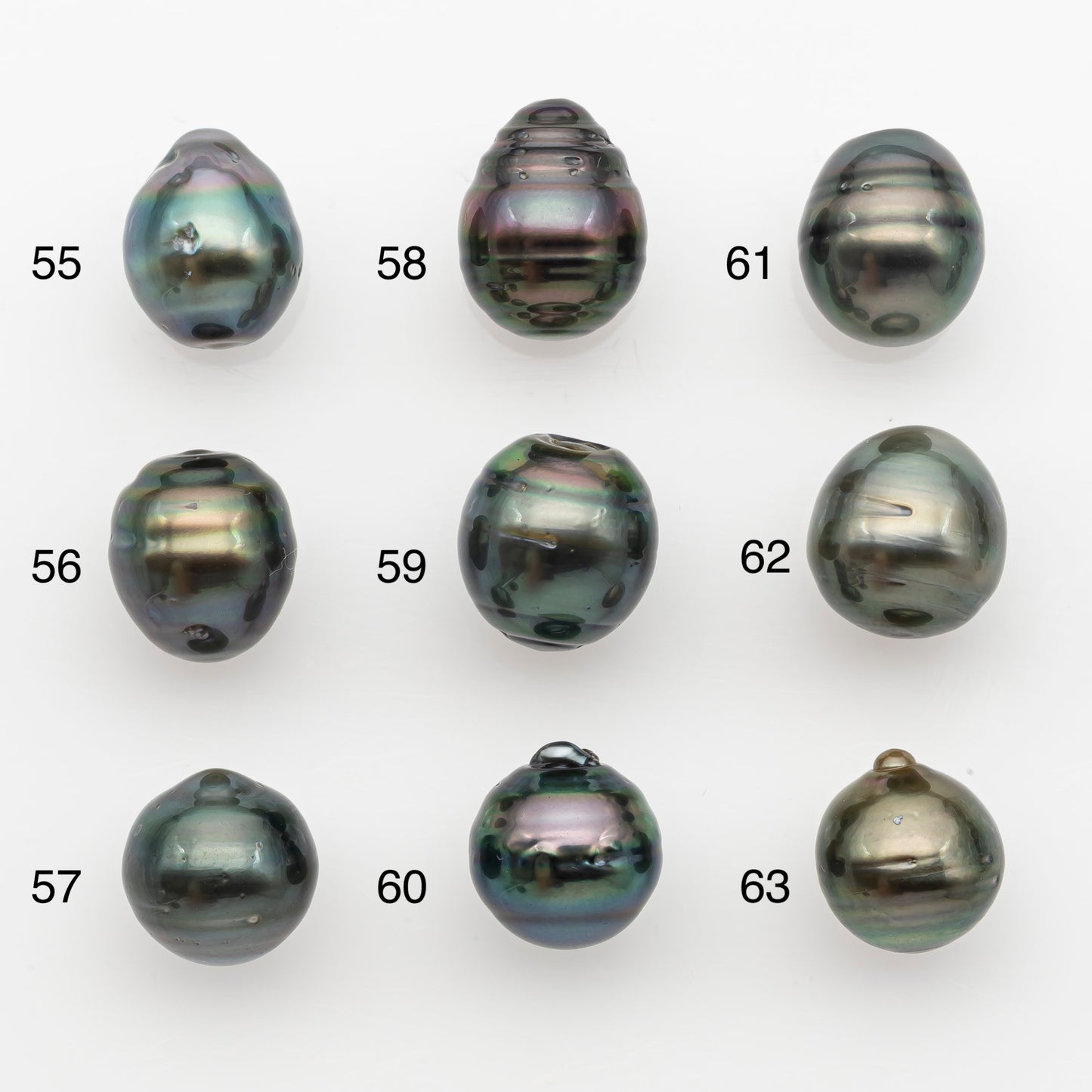 11-12mm Tahitian Pearl, Loose Undrilled with High Luster and for Jewelry Making, SKU # 2764TH
