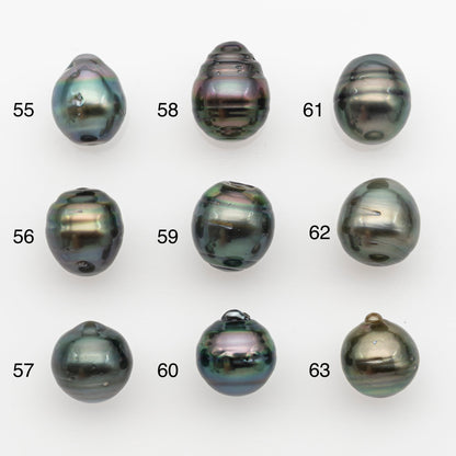 11-12mm Tahitian Pearl, Loose Undrilled with High Luster and for Jewelry Making, SKU # 2764TH