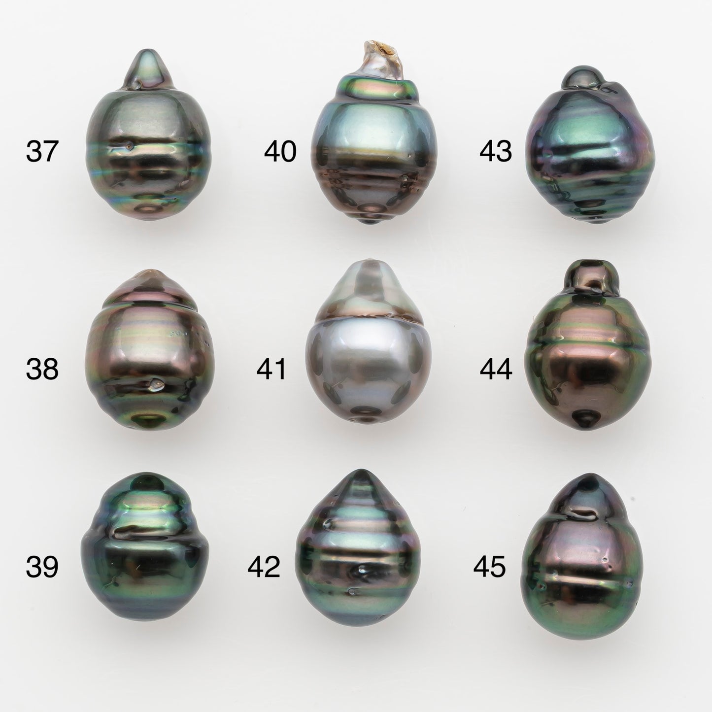 11-12mm Tahitian Pearl, Loose Undrilled with High Luster and for Jewelry Making, SKU # 2765TH