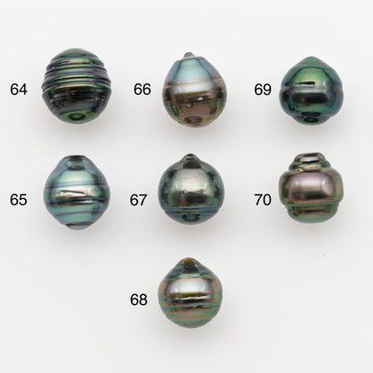 11-12mm Tahitian Pearl, Loose Undrilled with High Luster and for Jewelry Making, SKU # 2765TH