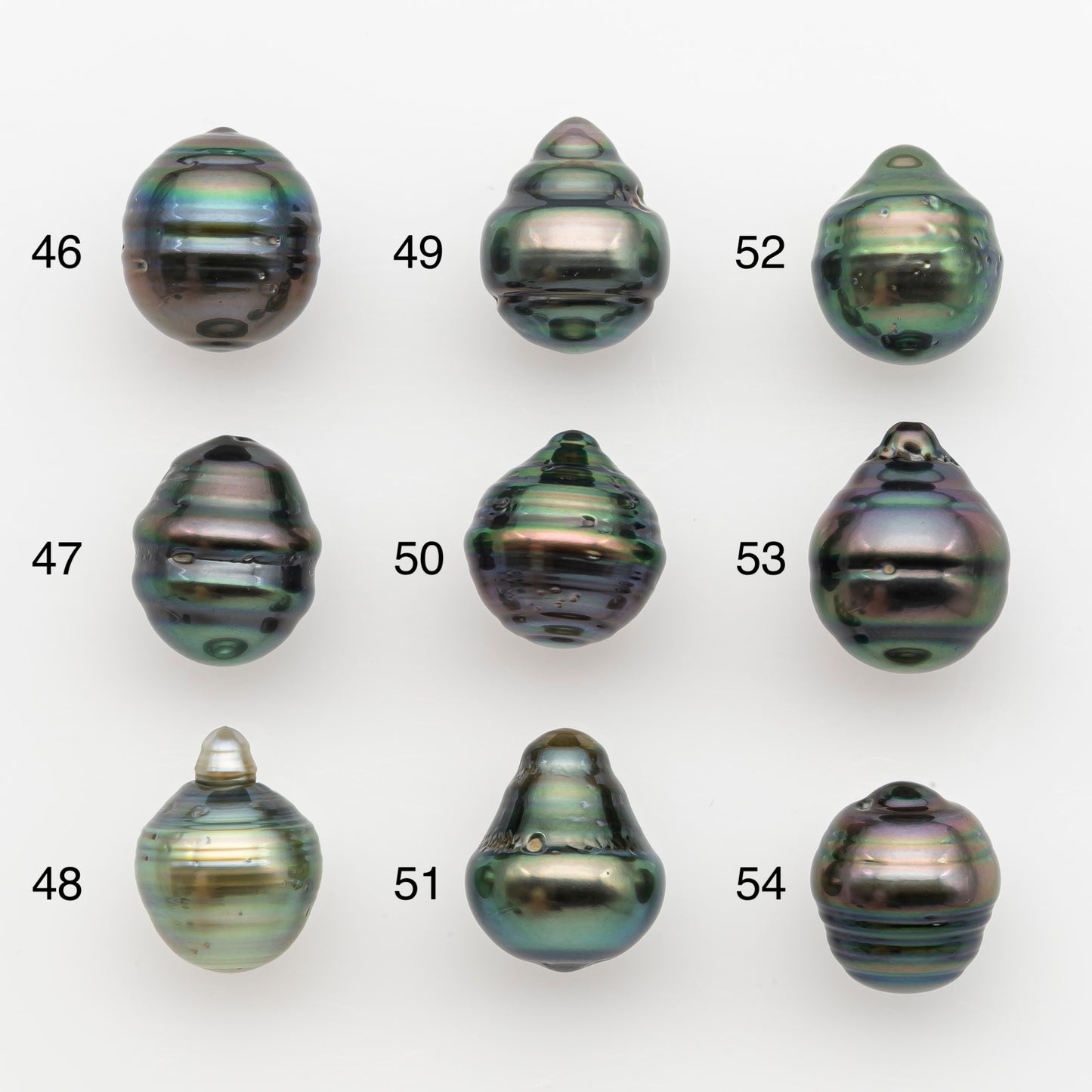 11-12mm Tahitian Pearl, Loose Undrilled with High Luster and for Jewelry Making, SKU # 2766TH