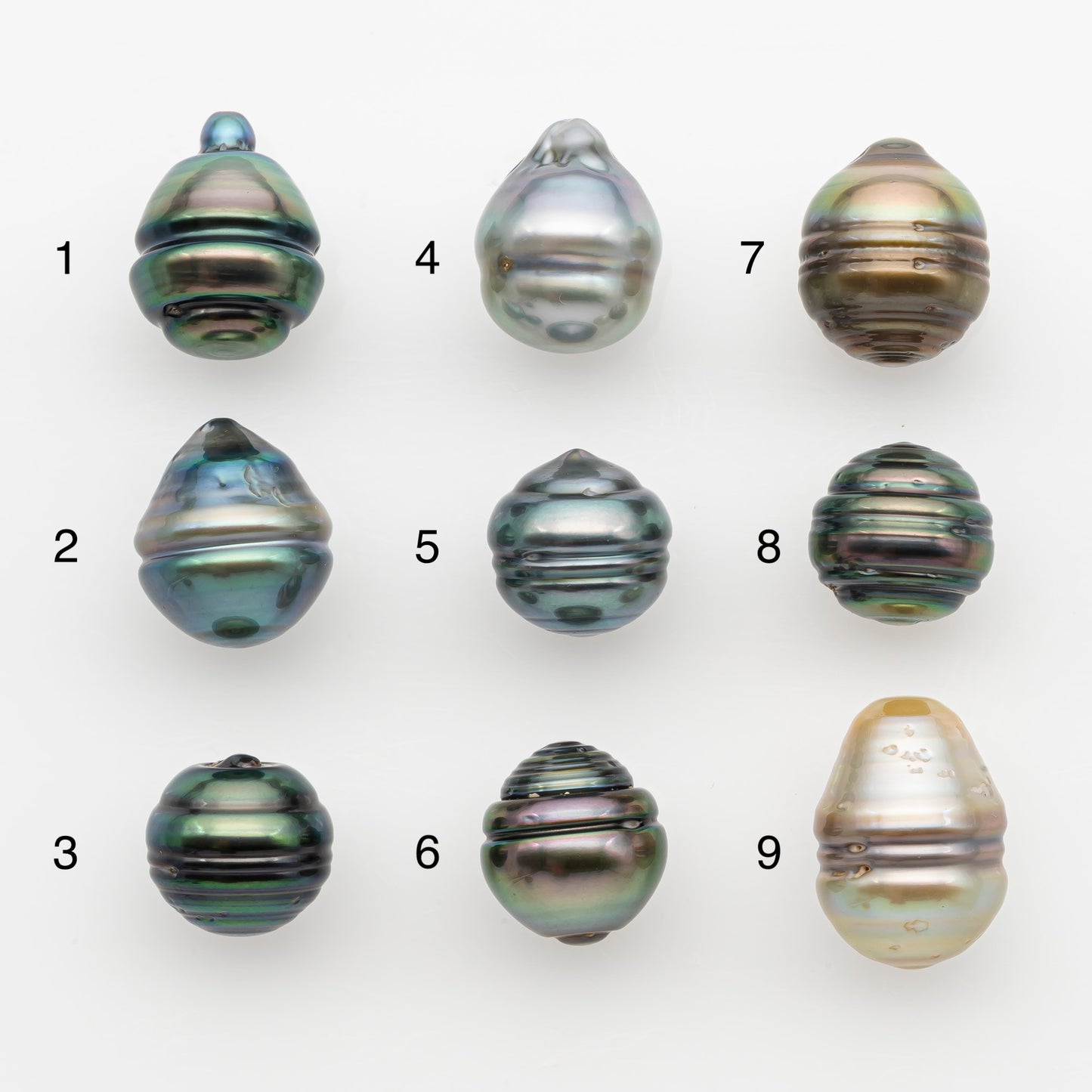 11-12mm Tahitian Pearl, Loose Undrilled with High Luster and for Jewelry Making, SKU # 2767TH